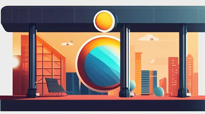 How high is the solar radiation on the 9th floor?