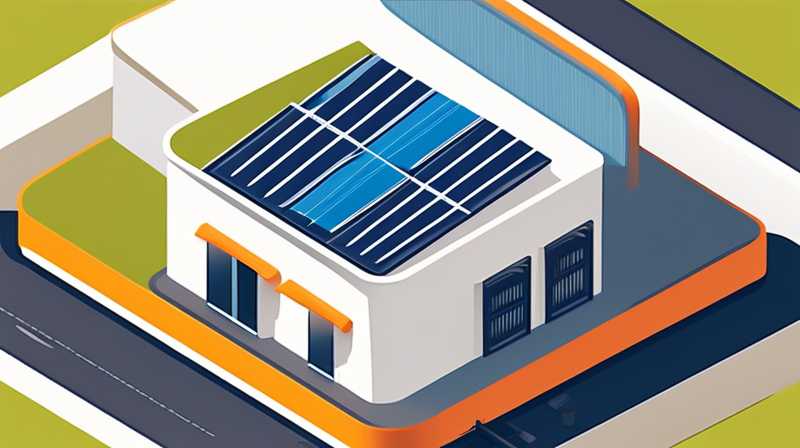 What is the name of the rooftop solar panel?