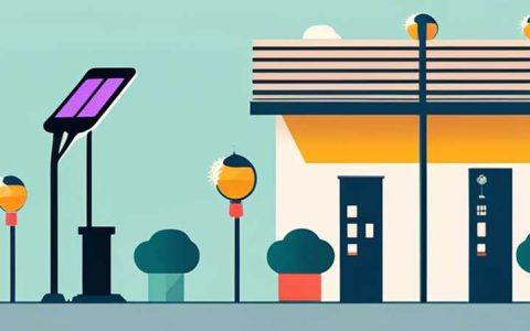 Which direction should the solar street light be pointed?