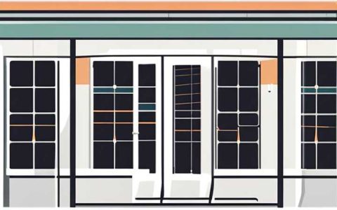 How to solve the problem of installing solar panels in front of the door