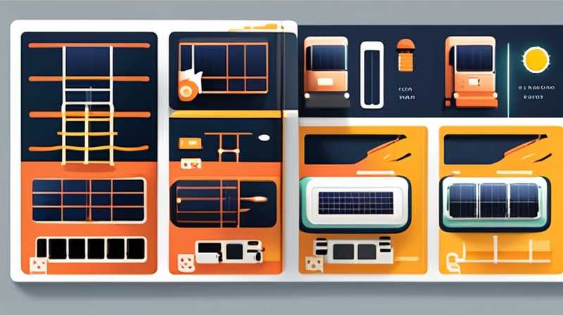 How to install solar lights on high-sided trucks