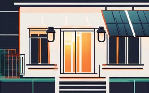 How to connect solar lamps for balcony lights