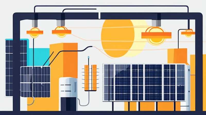 How much electricity does solar power grid-connected generate?