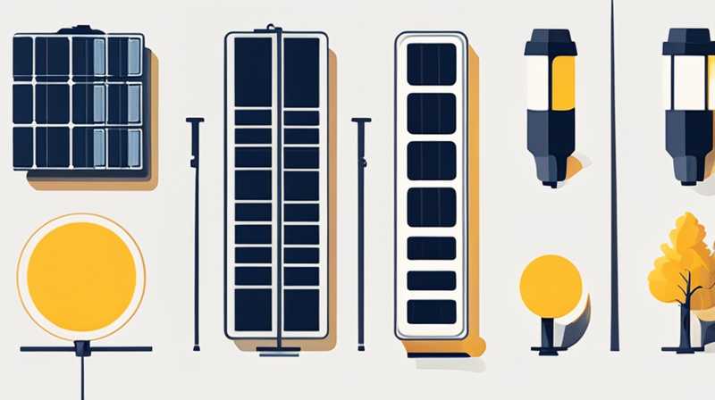 How many V does a solar street light usually have?