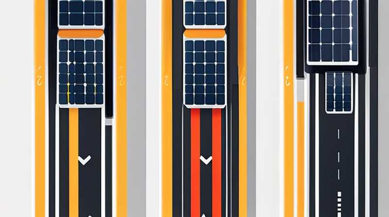 What is the battery of solar road studs?