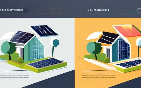 How to install solar energy in a sloping house