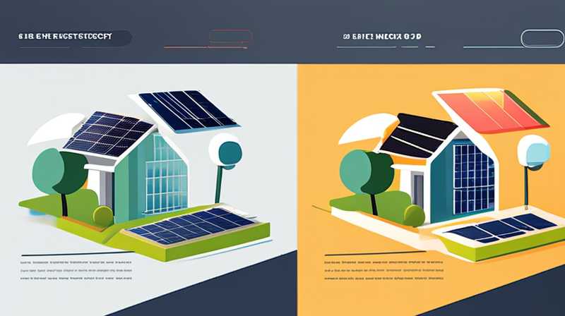 How to install solar energy in a sloping house