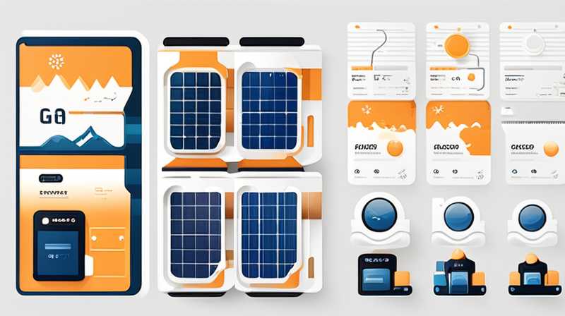 What is the gas in solar panels?