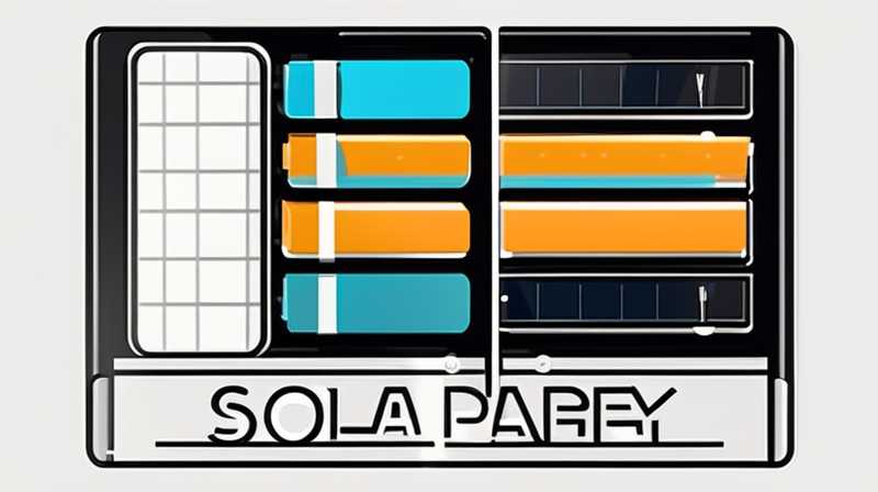 How do solar panels convert light energy into batteries?