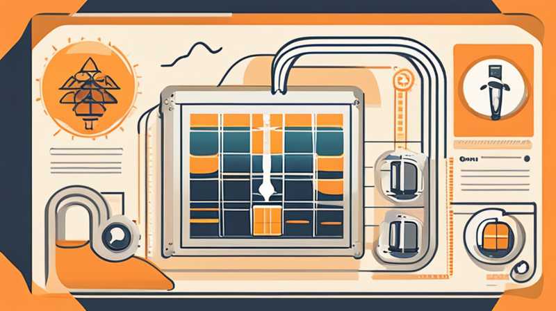 How to make inspection batch for solar energy