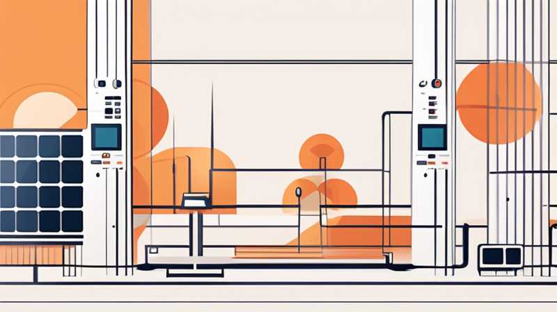 How to adjust the heating of solar controller