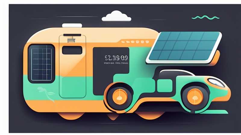 How to adjust the solar energy of RV