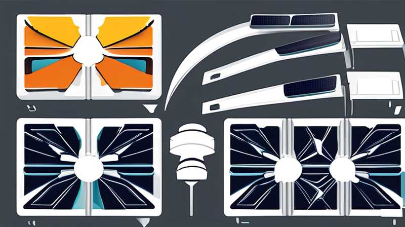 How to assemble Yuanneng solar bracket