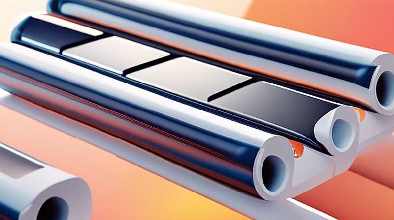 What is the material of solar plastic tube?