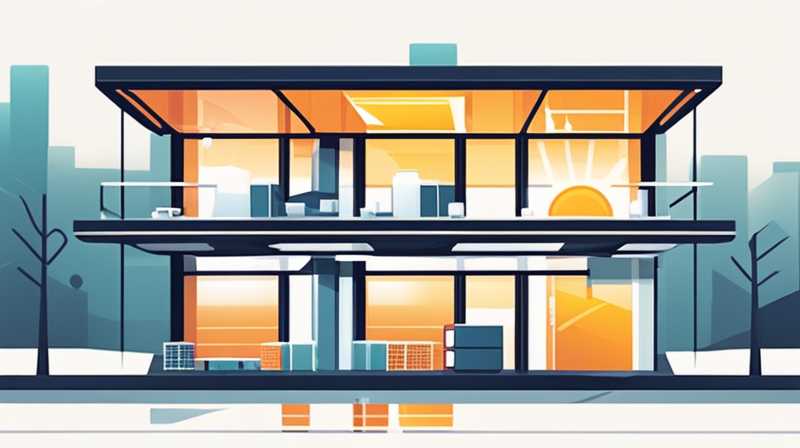 How to add liquid to high-rise solar panels