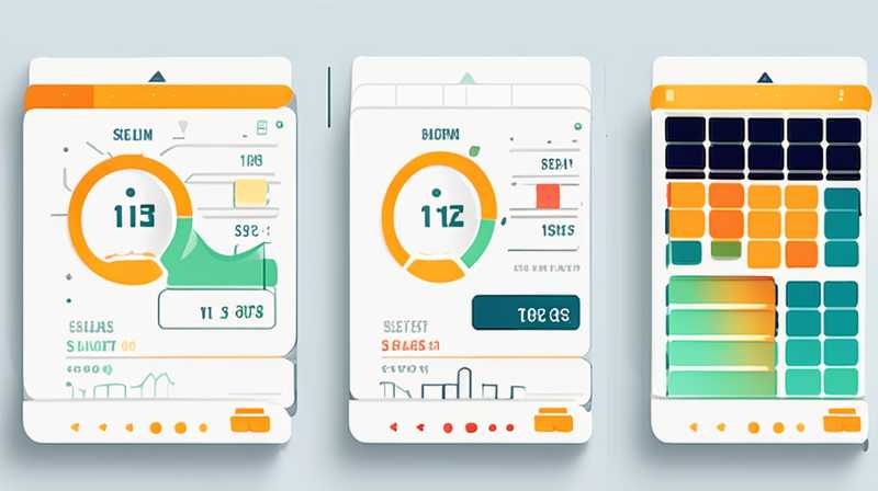 How to calculate solar energy usage