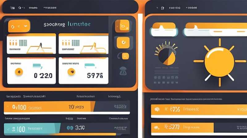 What card should be plugged into solar monitoring