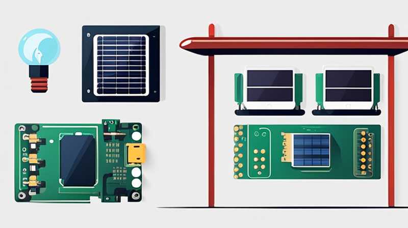 What are the solar light circuit boards?