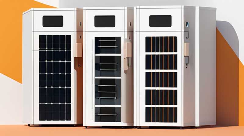 Why are solar energy storage cabinets placed outdoors?