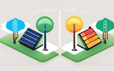 How to connect split solar energy