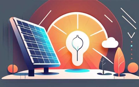 How to connect the solar light interface line