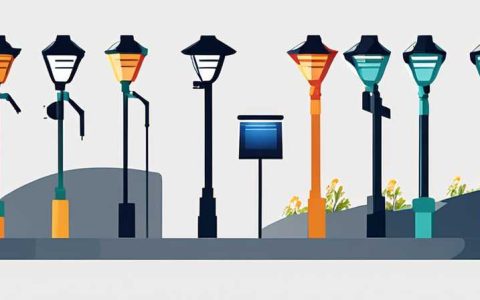 How to install solar street light head