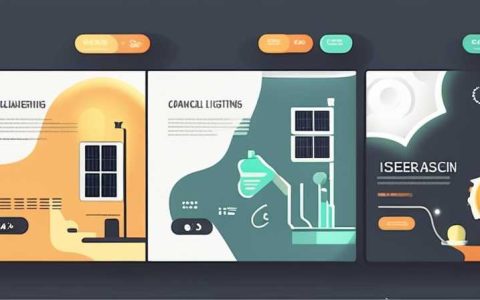 How to install solar lighting angle