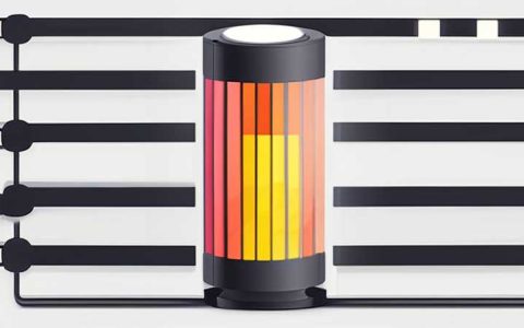 How to disassemble the colored solar column lights