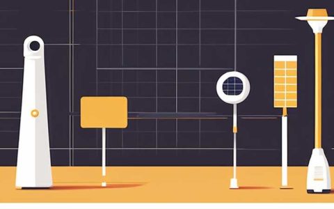 What is a solar floor lamp?