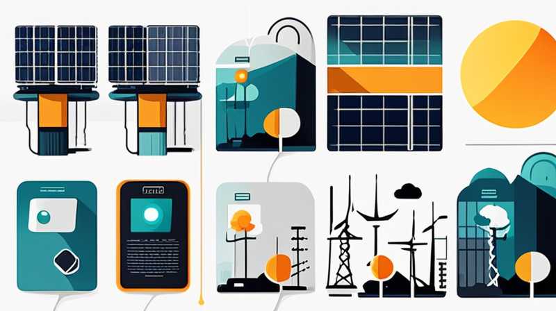 How to plug in solar power lines