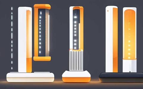 How to set the timer of solar column lights