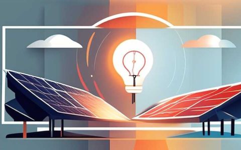 How to connect electric light and solar panel