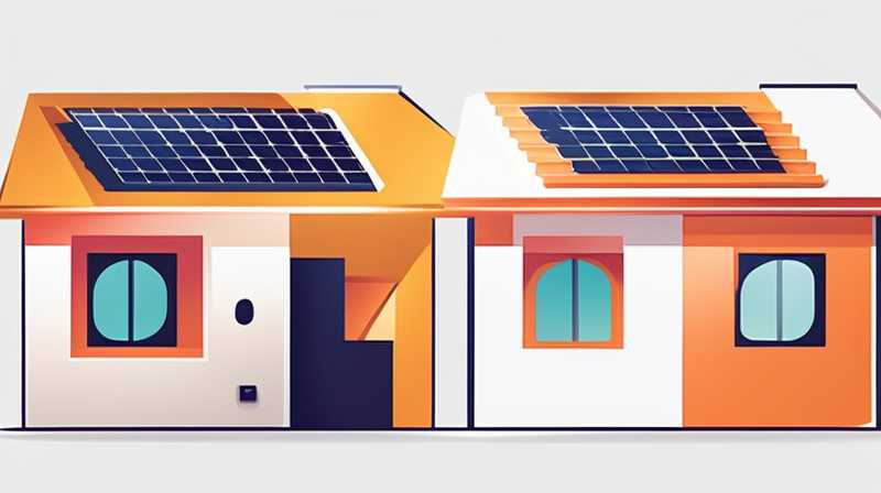 How many liters of solar energy can a household use