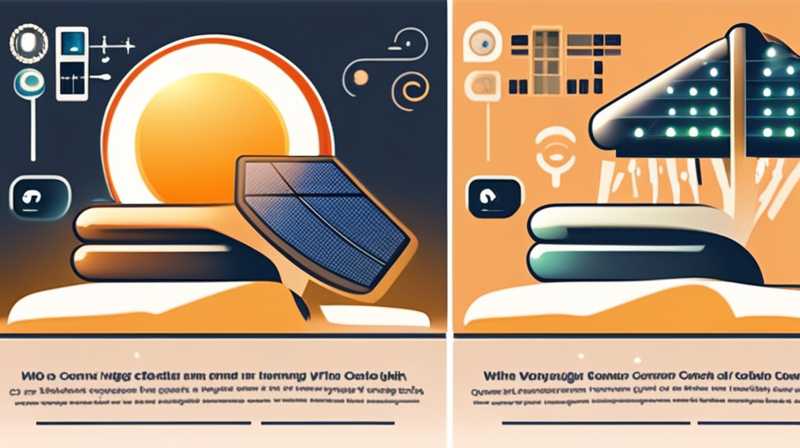 How to convert solar lights into voice-controlled lights