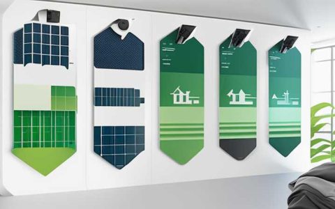 How to install anti-electric wall with solar energy