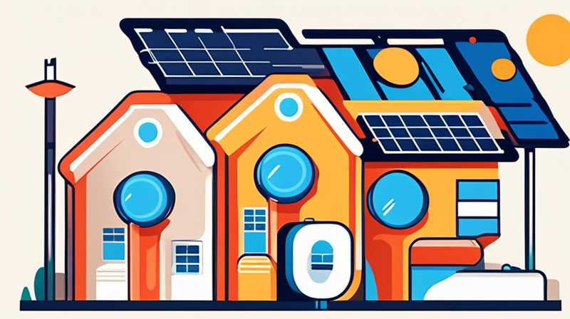 How many volts does the solar panel on a street light charge the battery?