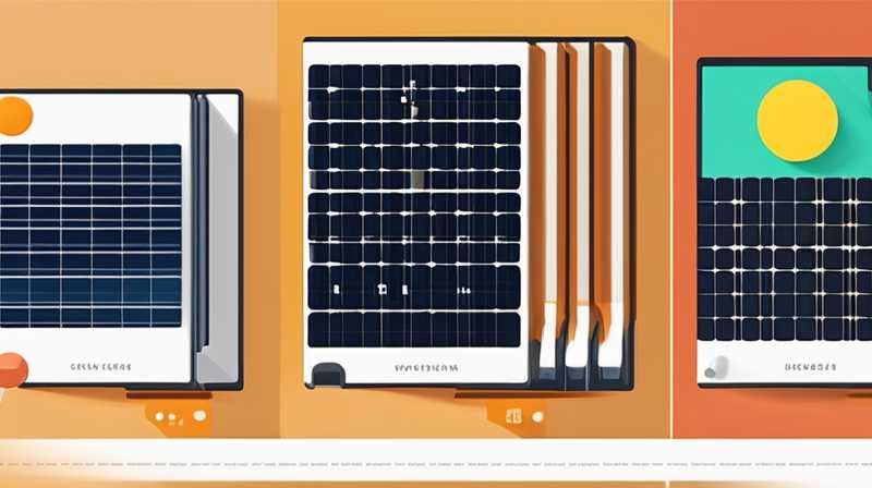 How to check the material model of solar panels