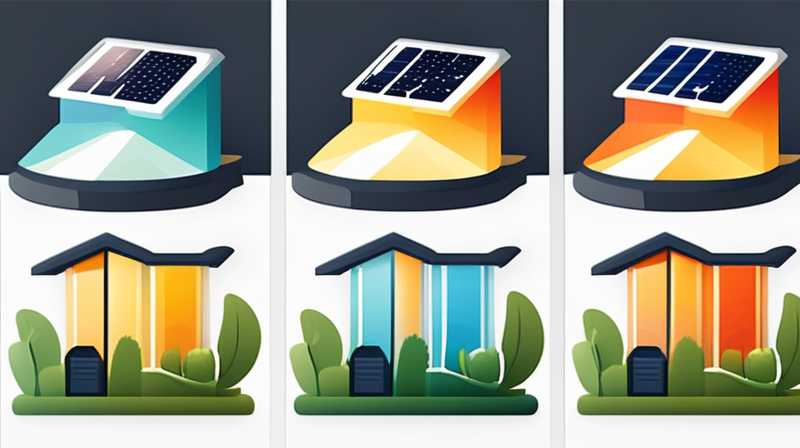 How many meters can a 3000w solar light illuminate?