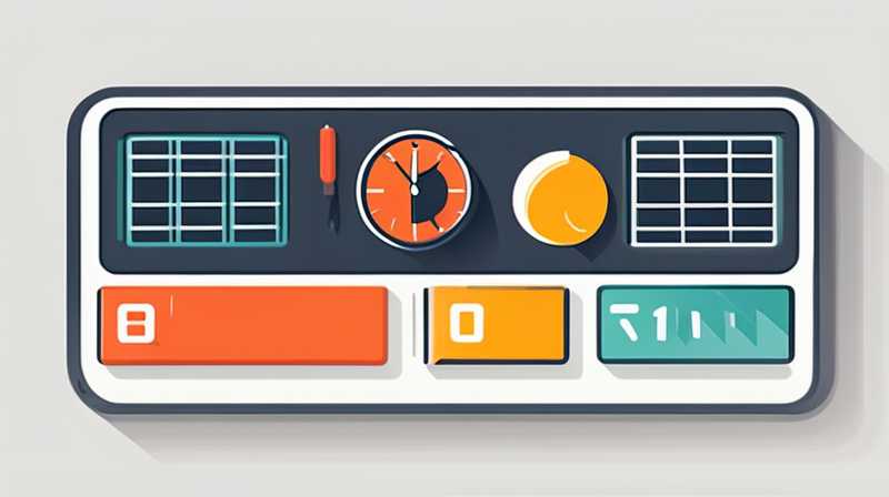 How to use the time50 solar controller