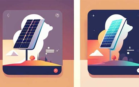 Which direction does solar energy face?