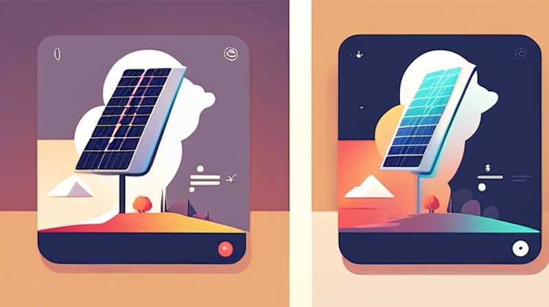 Which direction does solar energy face?