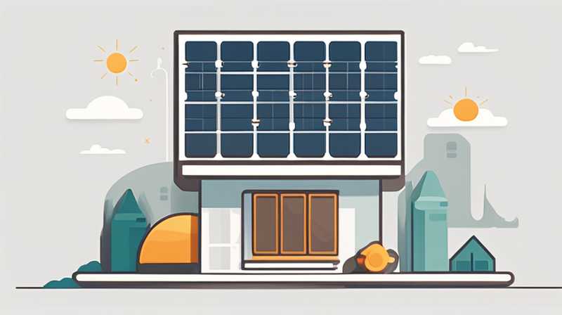 What does solar energy make?