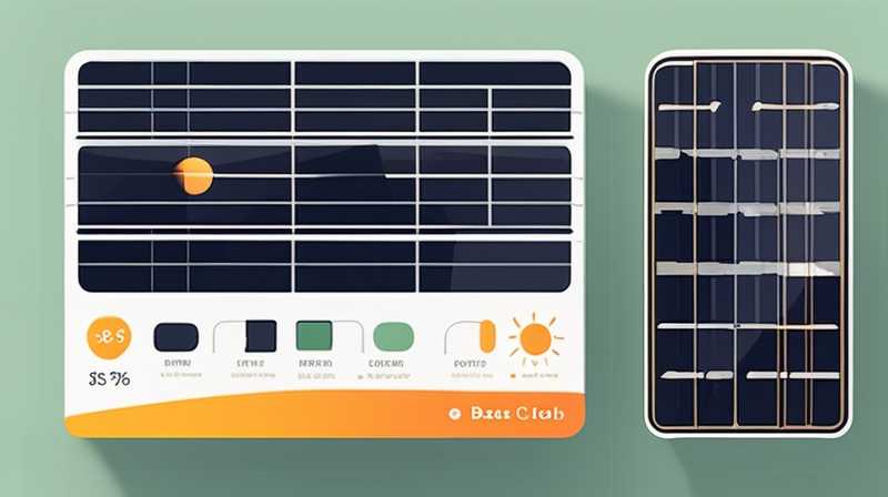 What kind of board is used for solar charging?