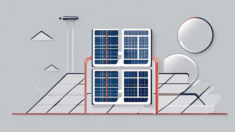 How to remove solar panels on guardrails