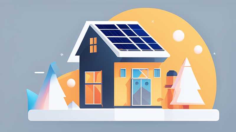 What solar energy do you use in winter?