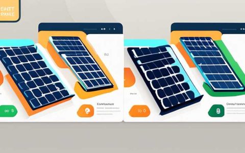 Which panel are the solar panels marked on?