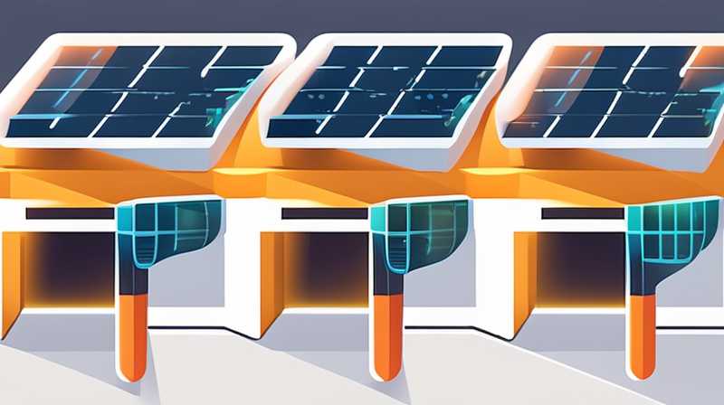 How to connect a three-dimensional solar light