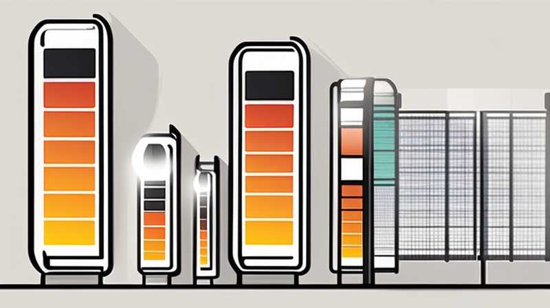 How many volts are high power solar lights