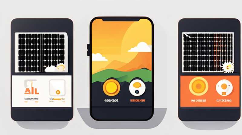 At what level can you get solar energy in the mobile game?