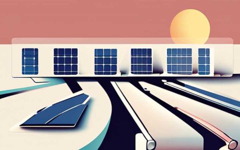 What happens when solar panels are unloaded?